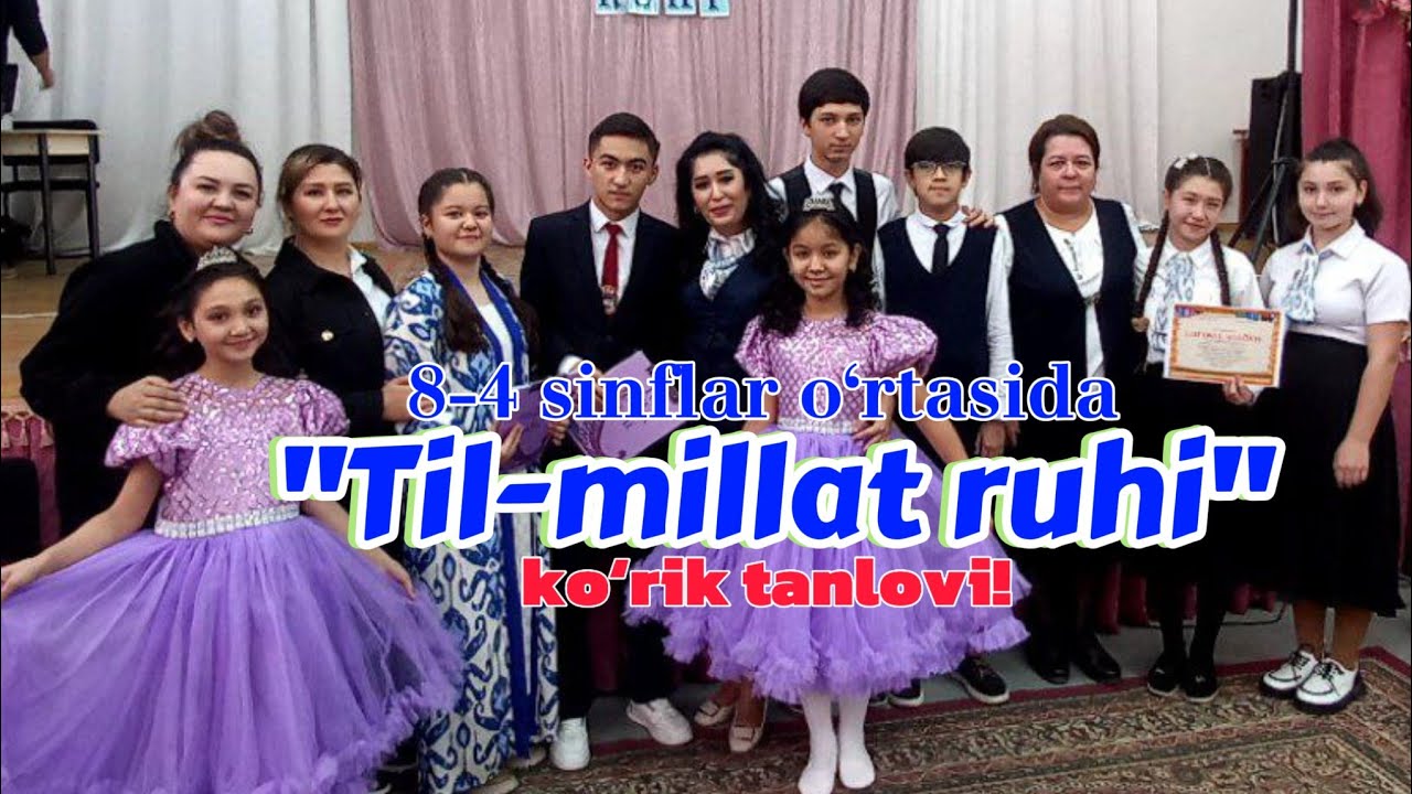 4-8-sinflar ishtirokida 