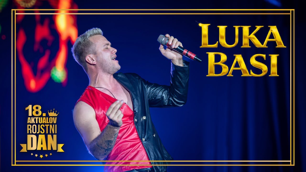 LUKA BASI - ISTRIJANKO RUŽO MOJA (v živo - Stožice 2025)