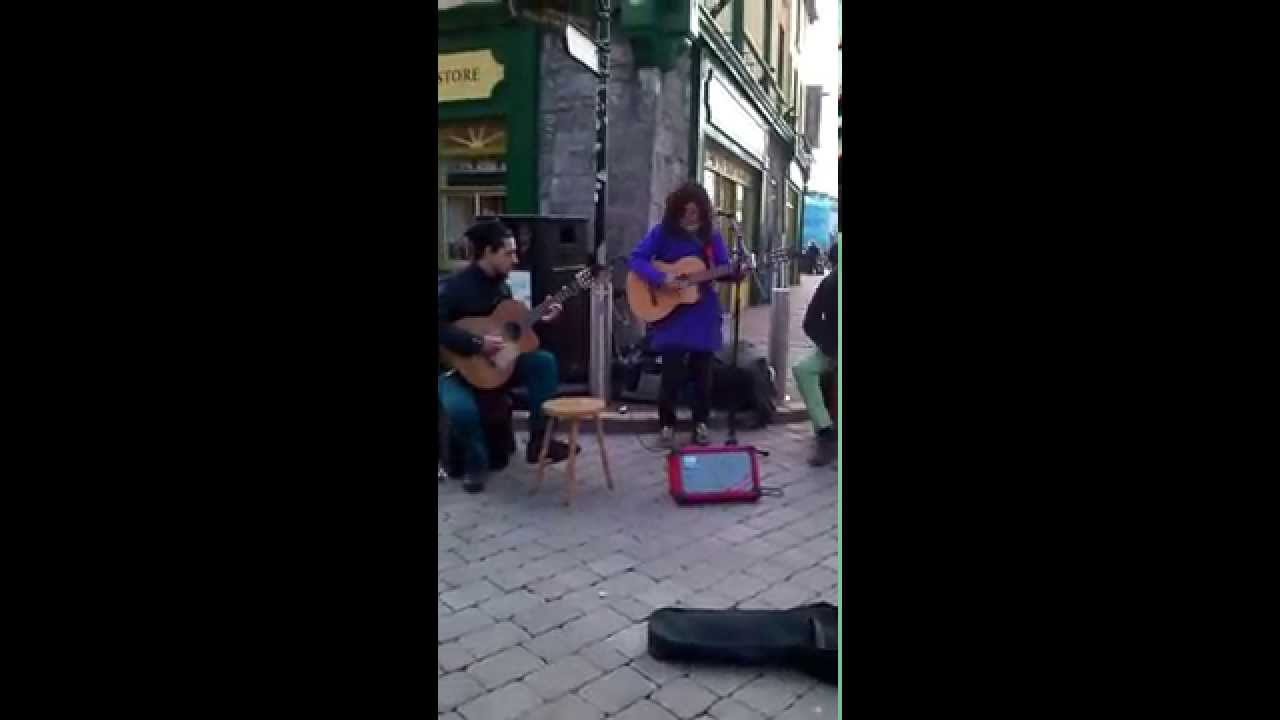 Buskers in Galway 2015 - MENTA FRESCA -positive spanish vibrations
