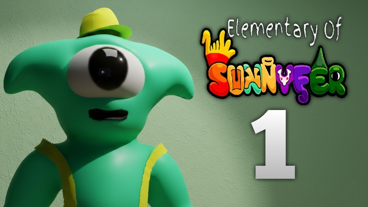 ELEMENTARY OF SUNNYFER - FULL GAMEPLAY + JUMPSCARES (New Banban Fangame)