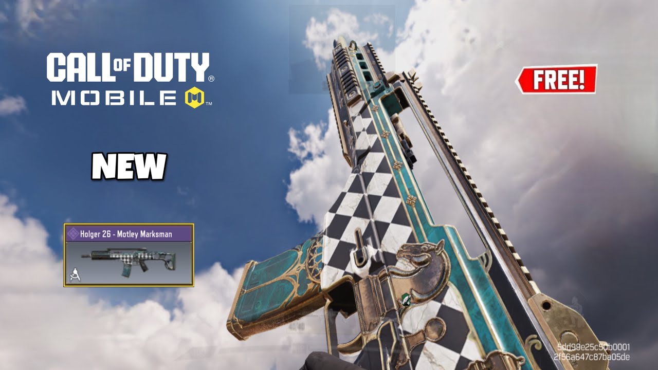 *NEW* FREE Holger 26 - Motley Marksman Gameplay in COD Mobile! | Milton37LiveCODM