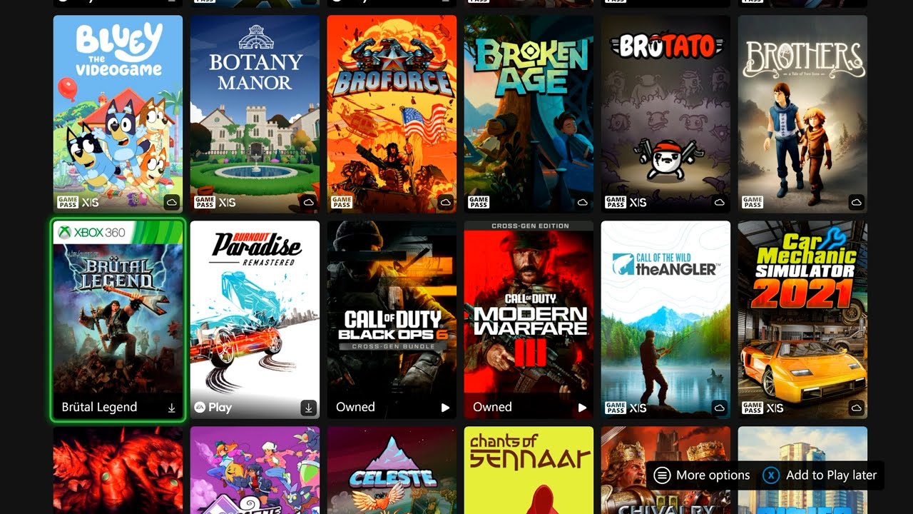 XBOX Game Pass Ultimate All Games [January 2025]