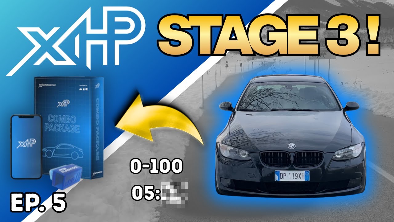 MAPPA CAMBIO STAGE 3 con XHP !! 0-100 e 100-200 QUANTO CAMBIA REALMENTE? BMW 330 EP.5