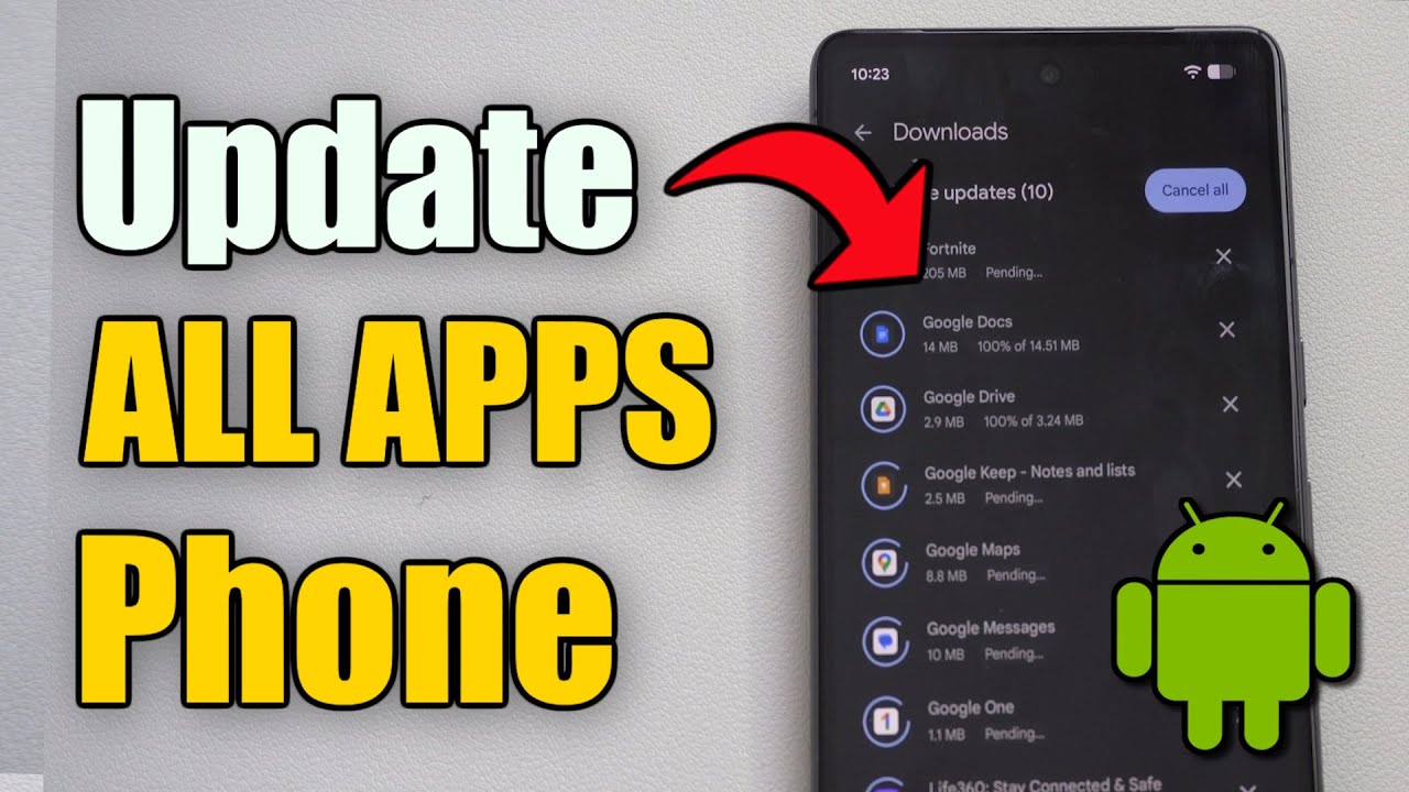 Как обновить все приложения на Android-смартфоне одновременно (лучший способ)