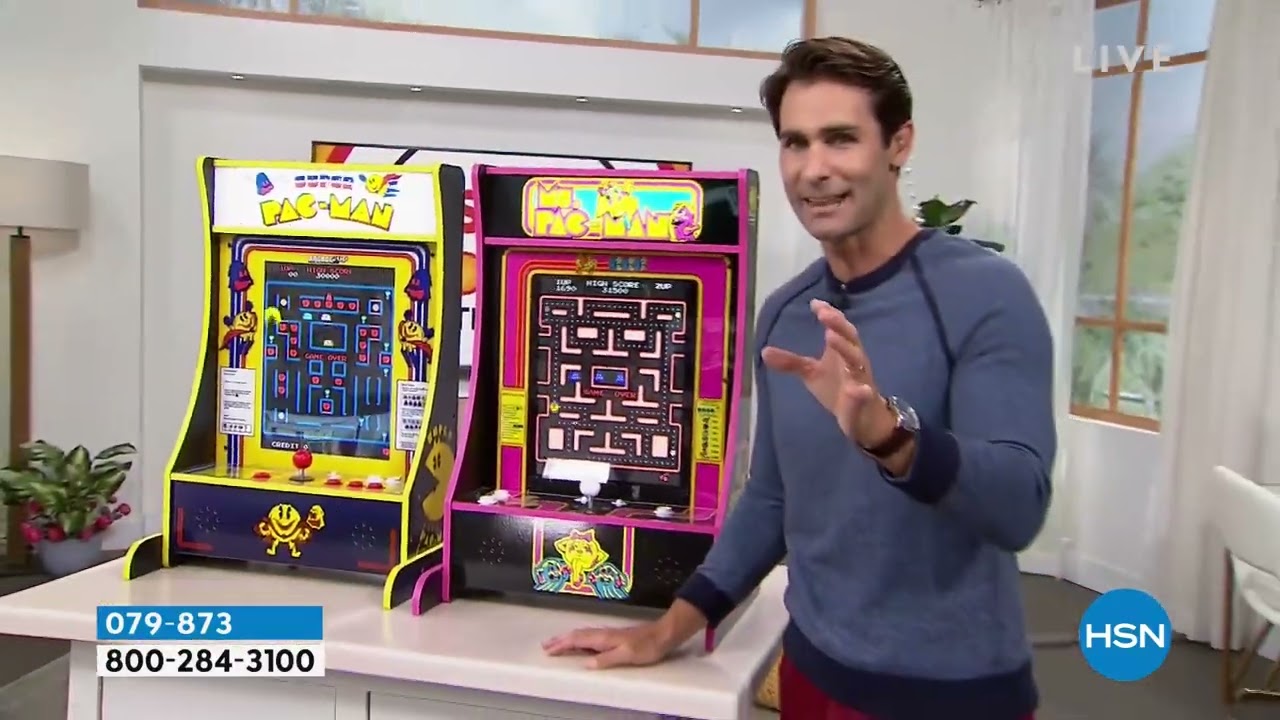 Arcade1Up Super PacMan Partycade with 10 Games