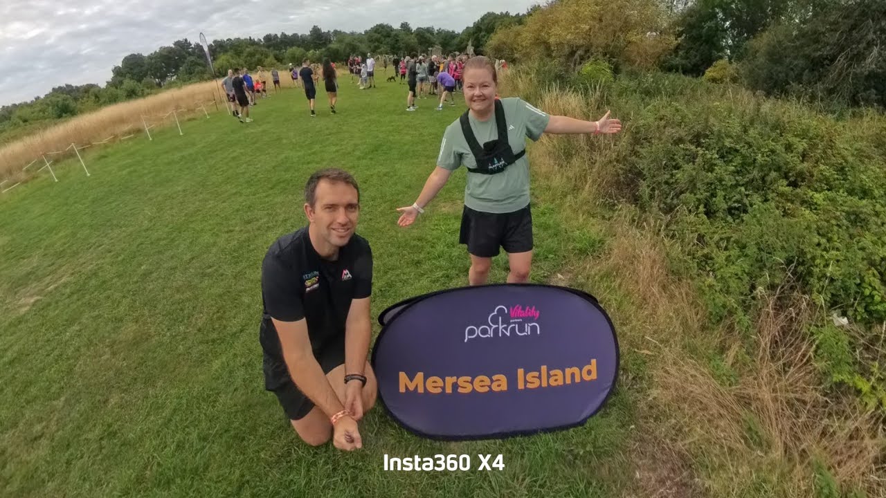 Mersea Island parkrun 2/8/25 FULL COURSE (sped up)