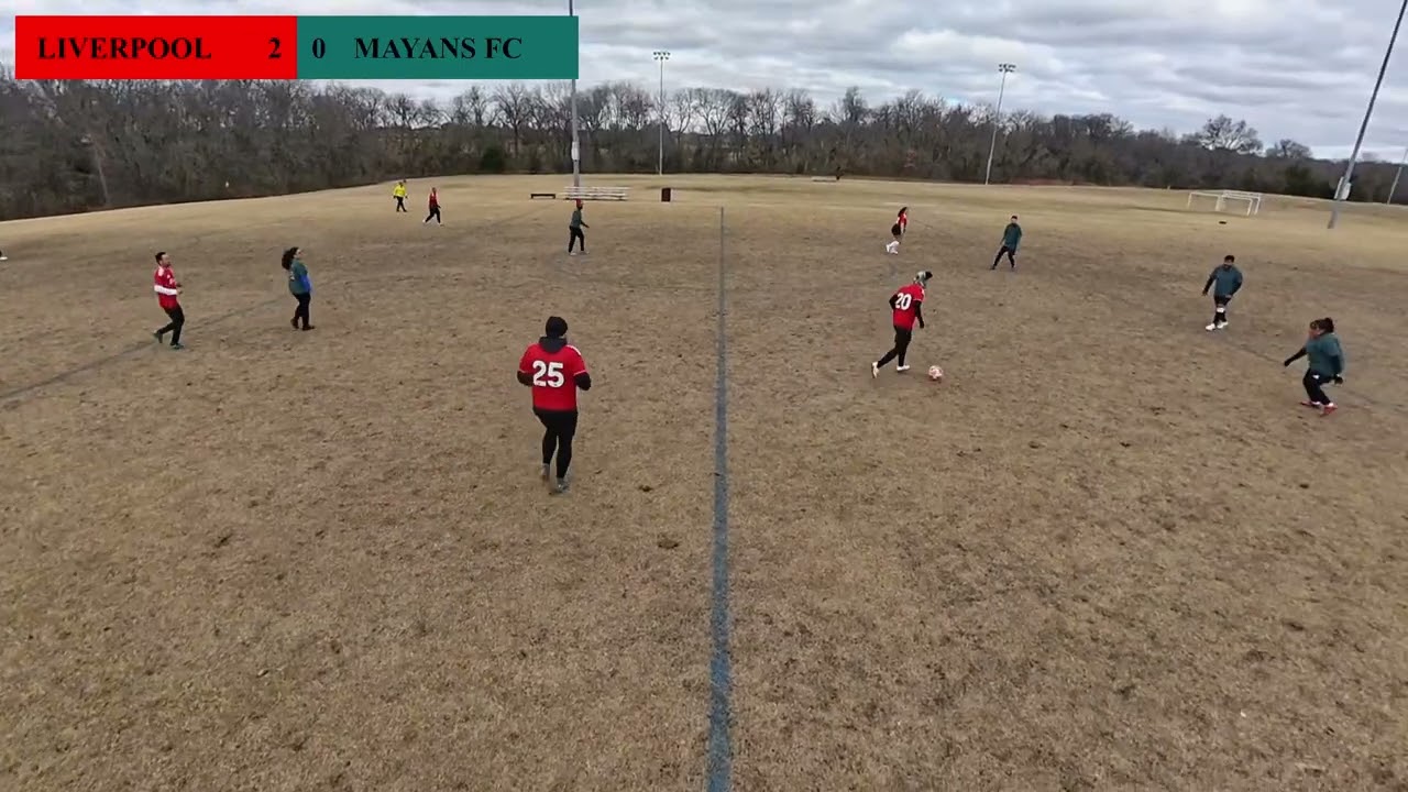 LIVERPOOL FC VS MAYANS FC | FORNEY TX ADULT CO-ED WINTER LEAGUE 2026
