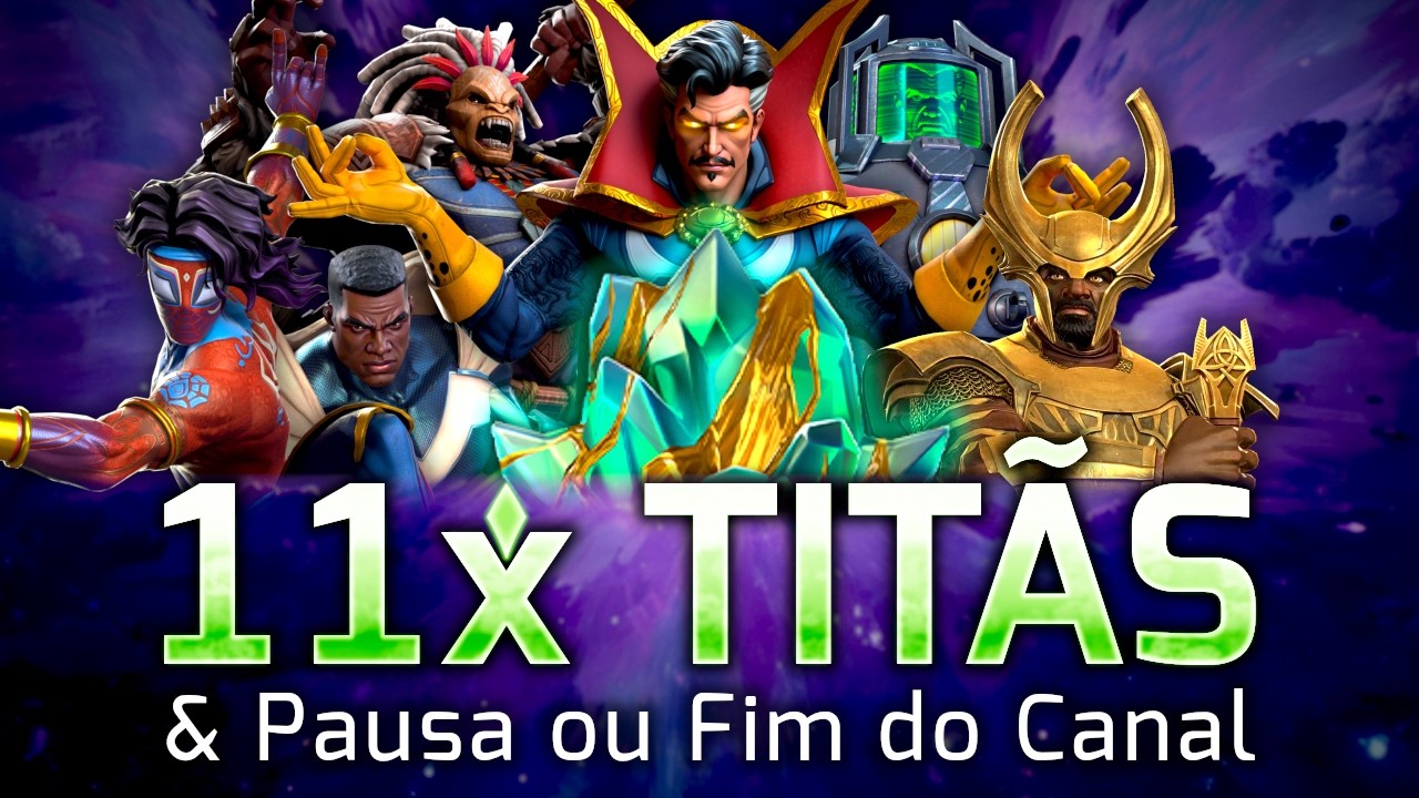 11x TITÃS de Março & Desabafos sobre o Fim ou Pausa do Canal!