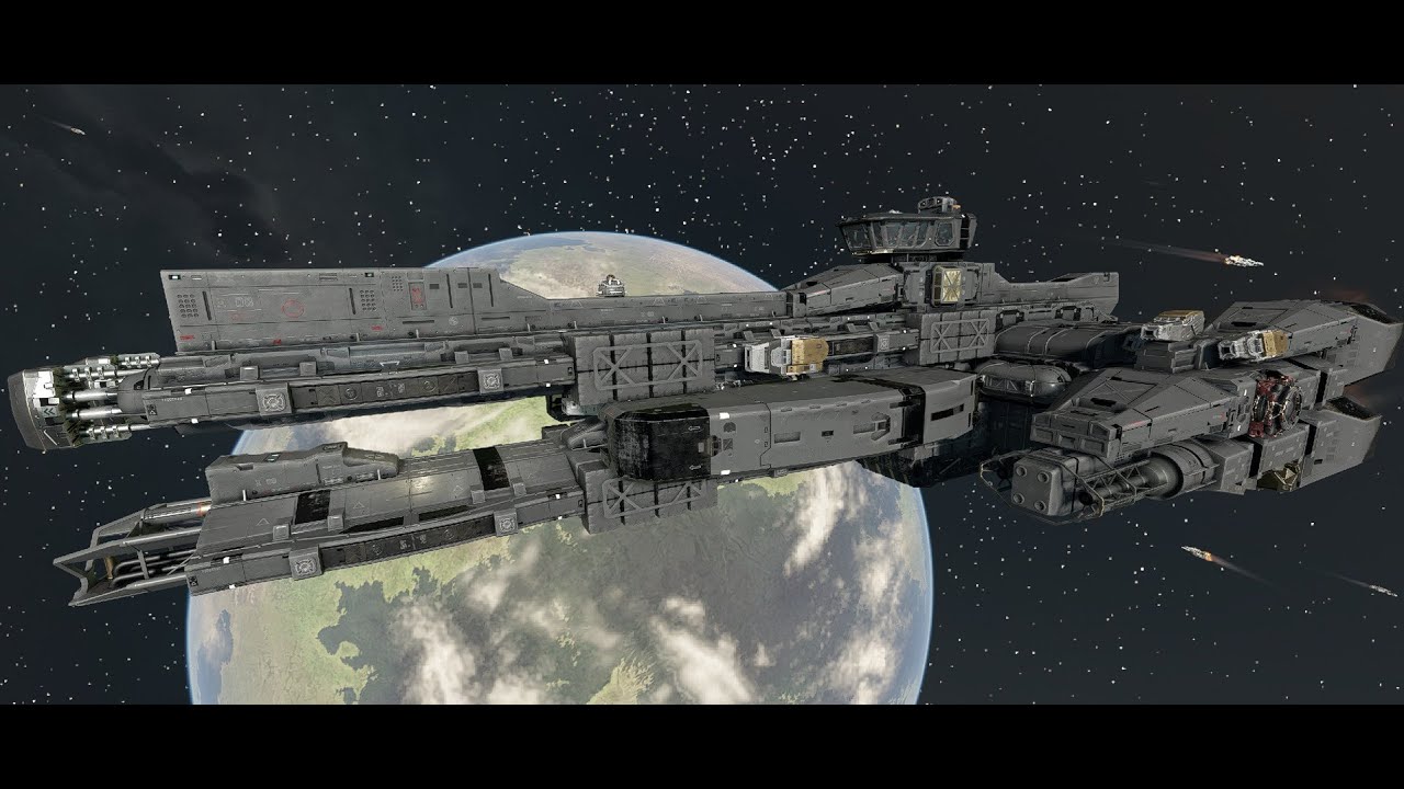Building Halo UNSC Frigate in Starfield