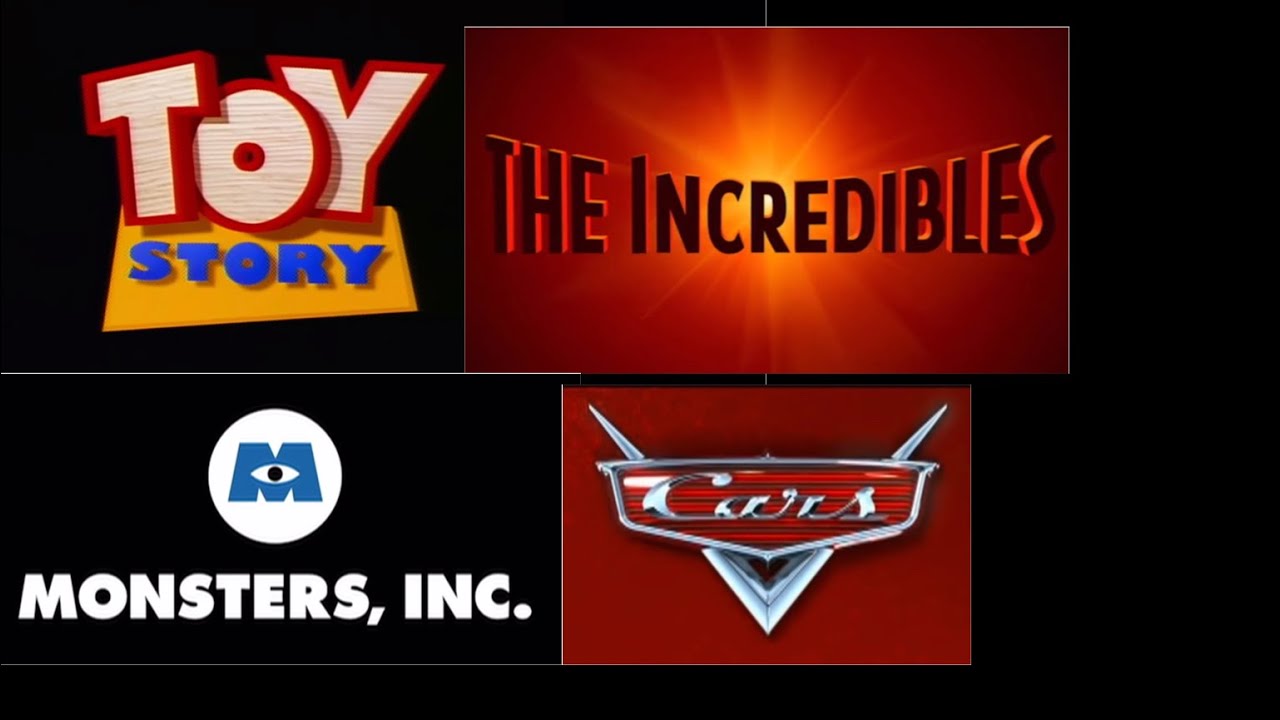 All pixar teaser trailer titles (1995-2023)