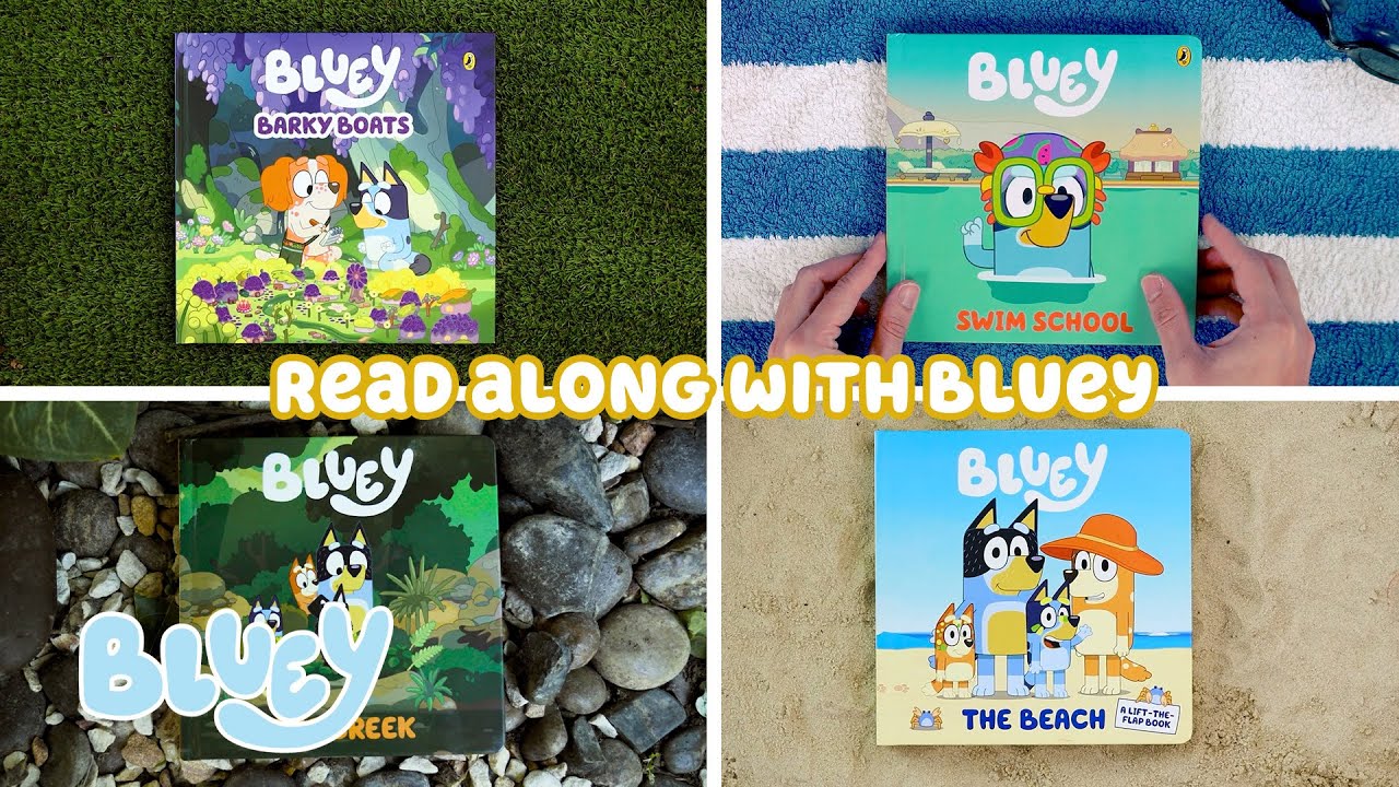 Bluey Book Reads: Outdoor Edition | 30 Minutes of Relaxing Bluey Bedtime Stories