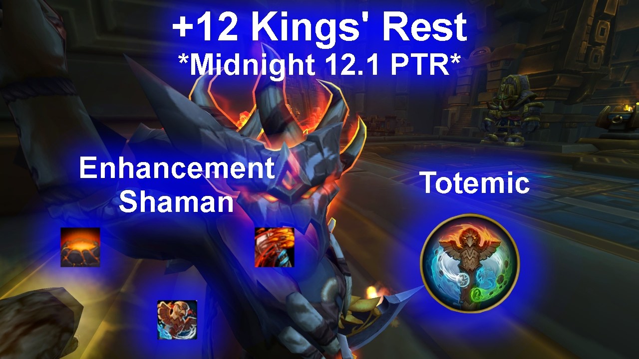 Last PTR Key test! | Enhancement Shaman PvE | Midnight 12.1 PTR