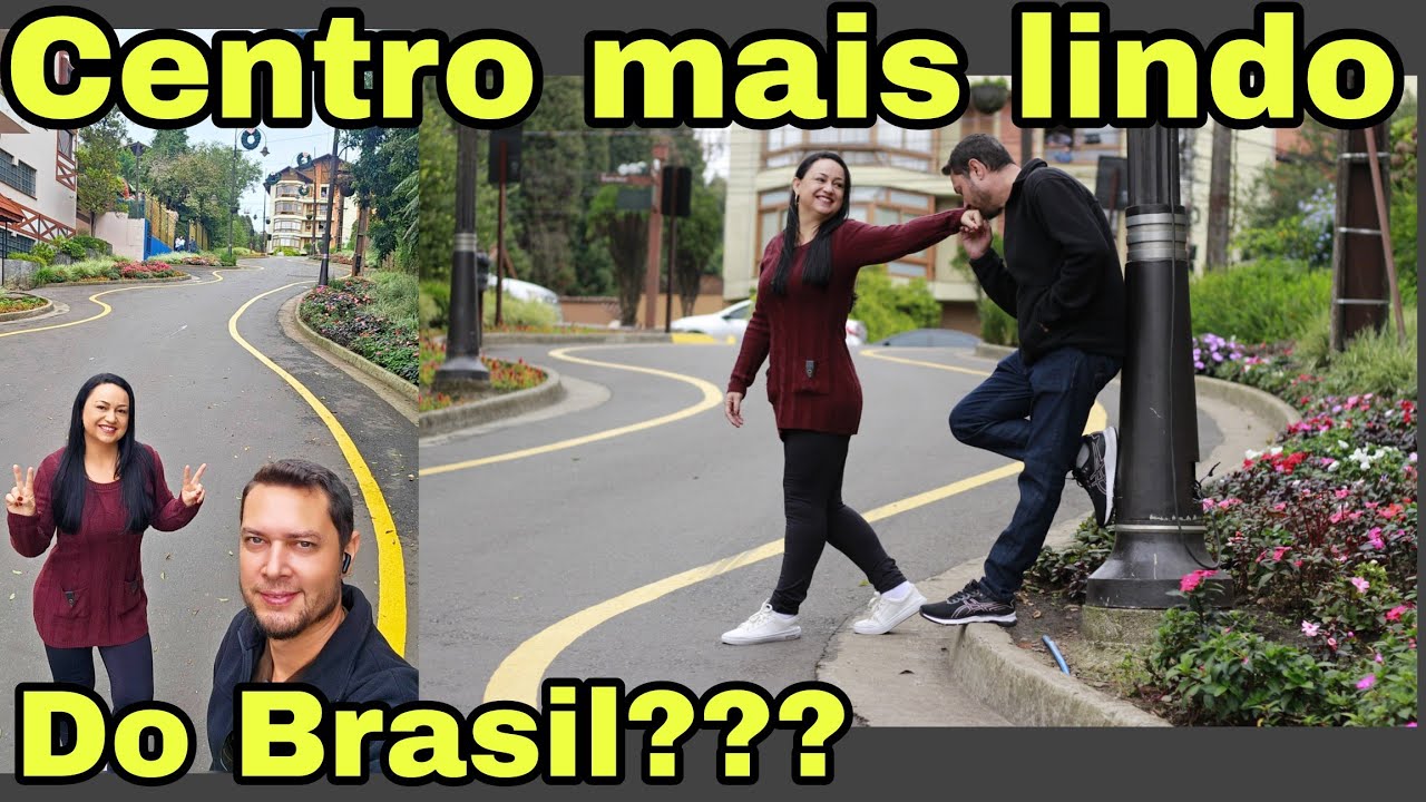 Chegamos em Gramado! Rua Torta e o Coração da Cidade.