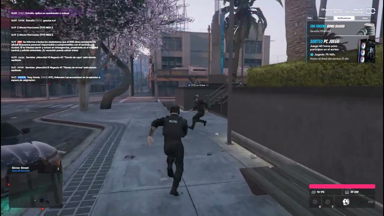 Tiene novia?  MCPD- META RP - codigo: NML6VVNLL - Meta City Police Department