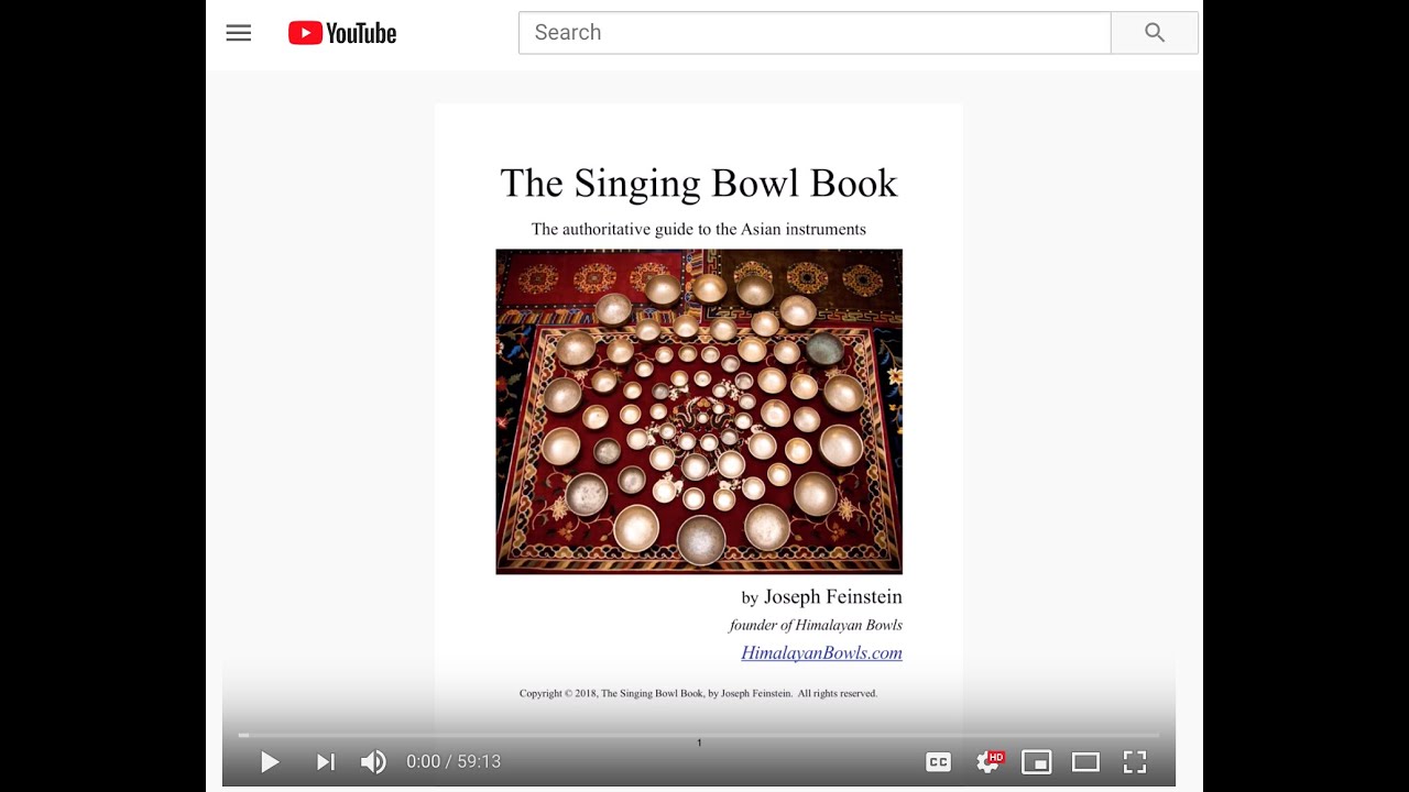 The Singing Bowl Book, Free Audio book, read by Joseph Feinstein, Part 1
