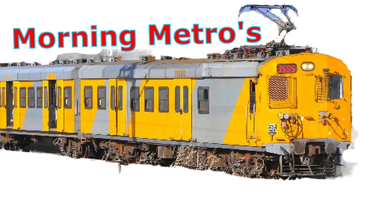 Morning Metrorail Trains