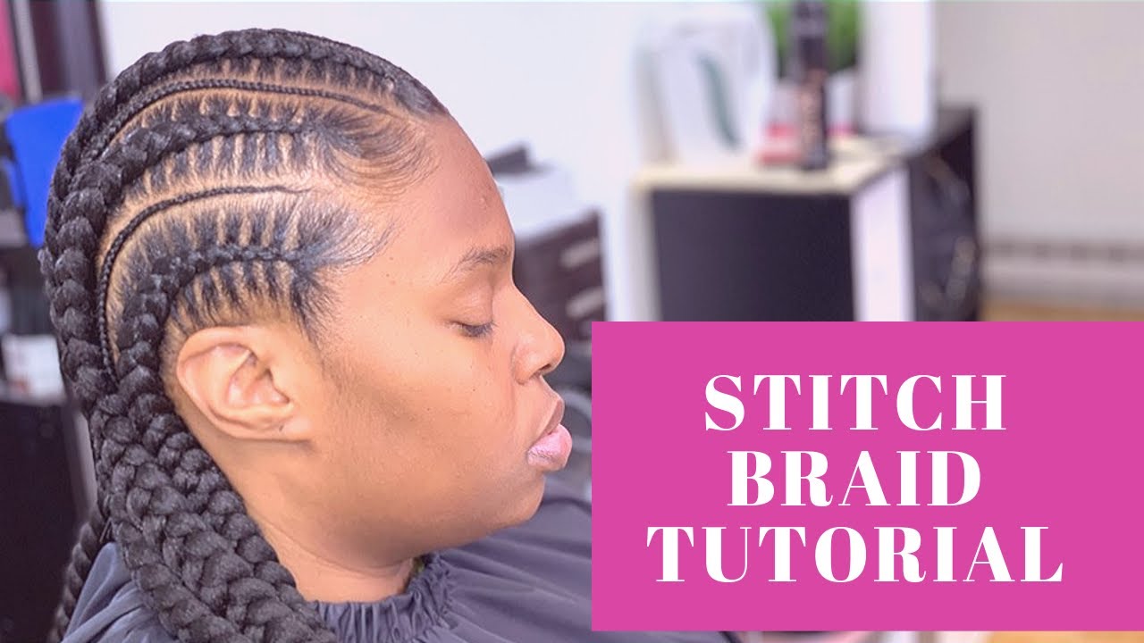 Stitch Braids with Small Braids in Between