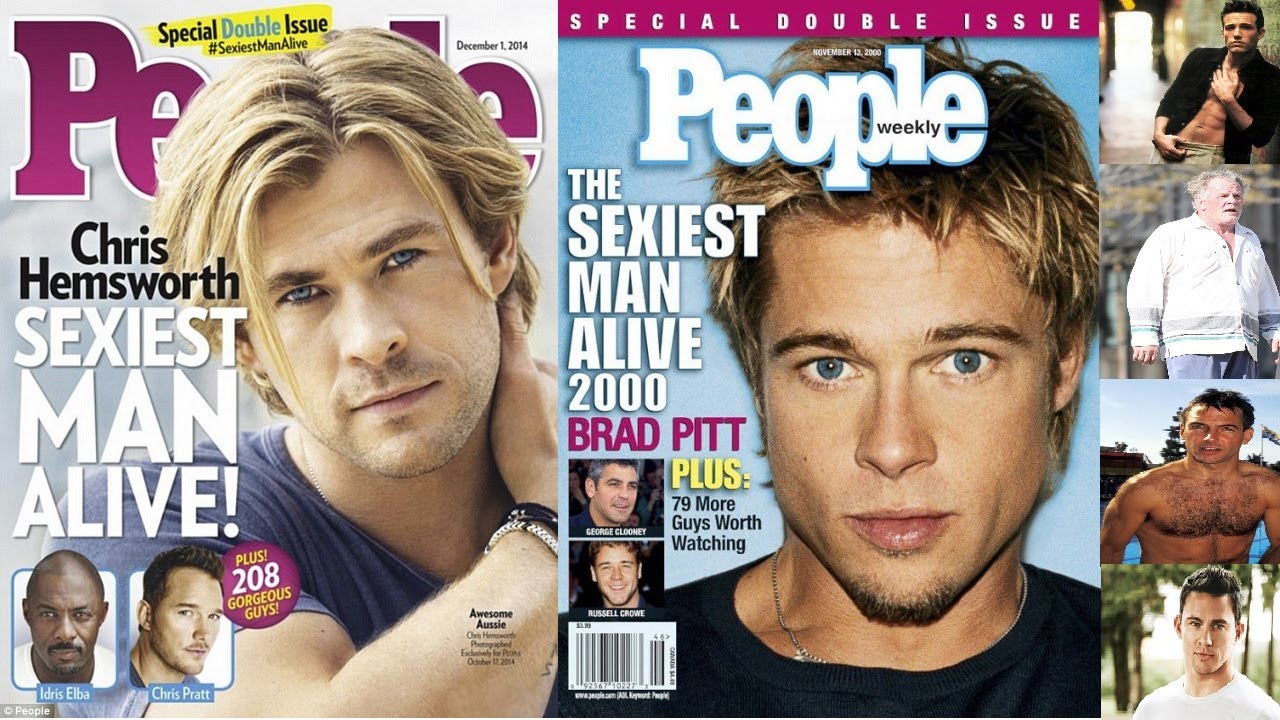 All 'sexiest man alive' winners, Then and now with age