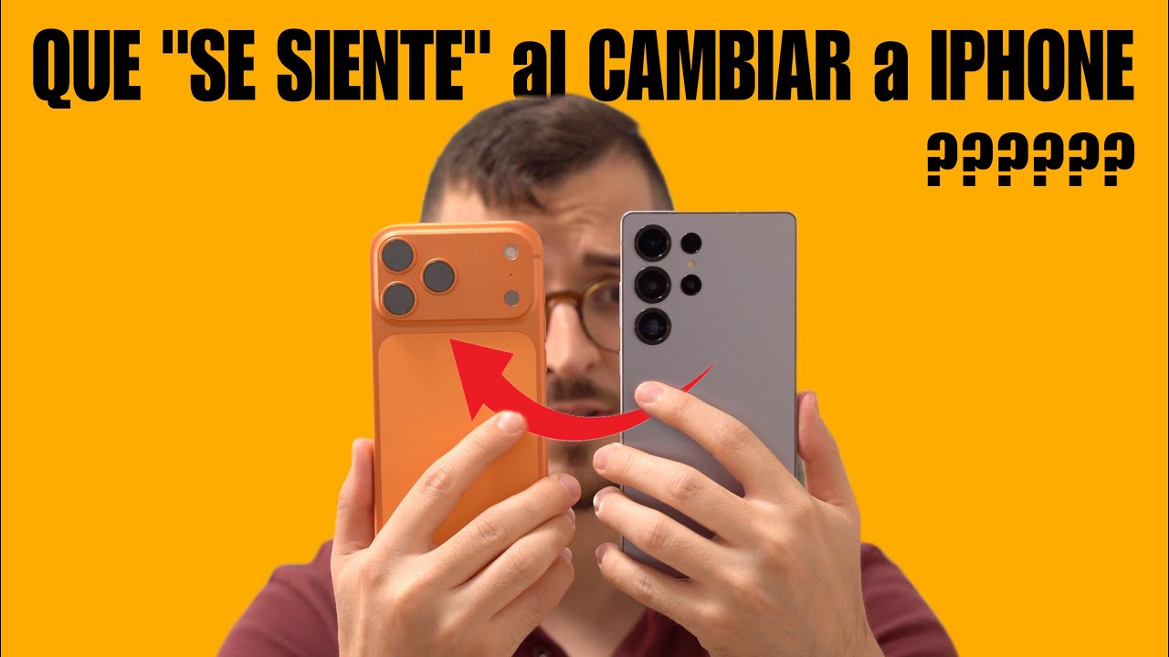 ¿Que SE SIENTE al CAMBIARSE a un iPhone? 