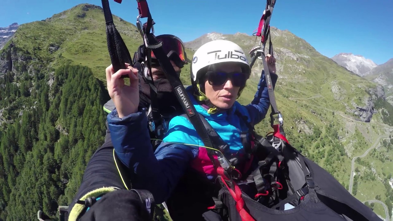 Vol parapente biplace Gavarnie 20-08-2017