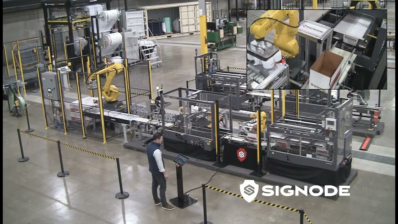 Little David A-20 PackPoint Packing Station with Robotic Palletizer | www.ProPac.com