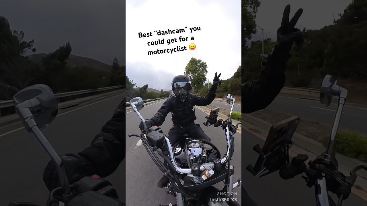 Insta360 X3 is amazing for cyclists 🤙 #motorcycle #yamahacustom #insta360
