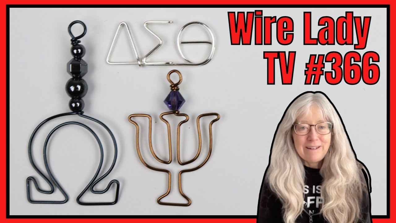 🔴 Making Greek Letters - Wire Lady TV Ep. 366 Livestream Replay.