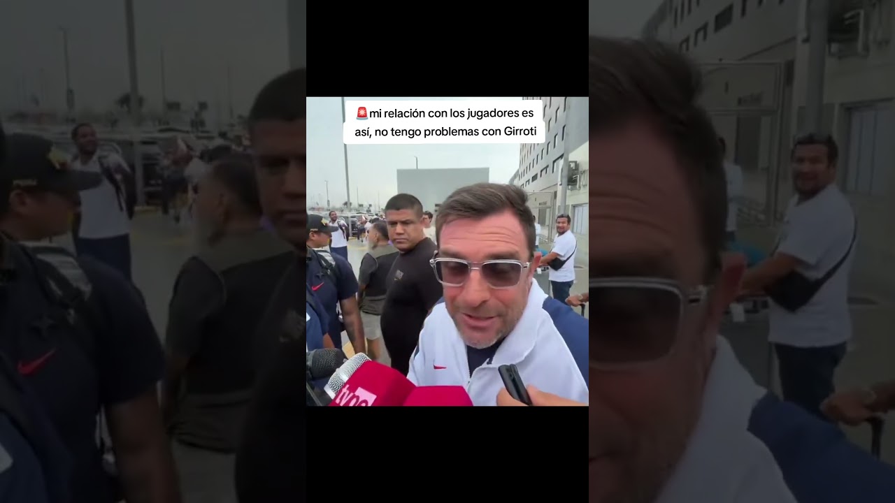 🚨Pablo Guede: no tengo problemas con Girroti #pabloguede #girotti #alianzalima #blanquiazul #futbol