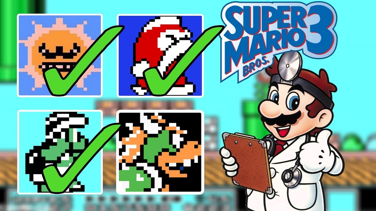 Super Mario Bros. 3: All Enemies