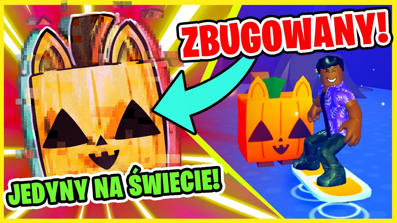 ZDOBYŁEM ZBUGOWANEGO HUGE PUMPKIN CAT W PET SIMULATOR X... * JEDYNY NA ŚWIECIE *