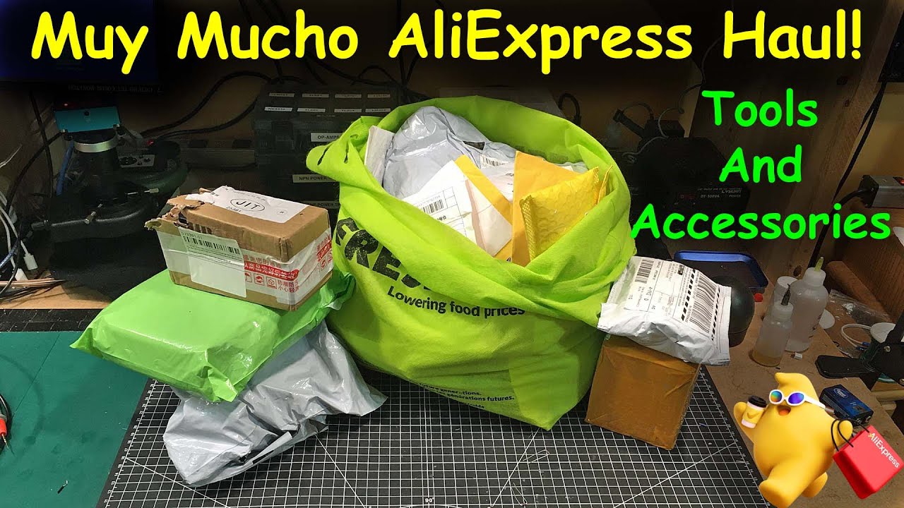 Uni-Byte 0295 - Mailbag #39:  FANTASTIC AliExpress Tool and Accessory HAUL!
