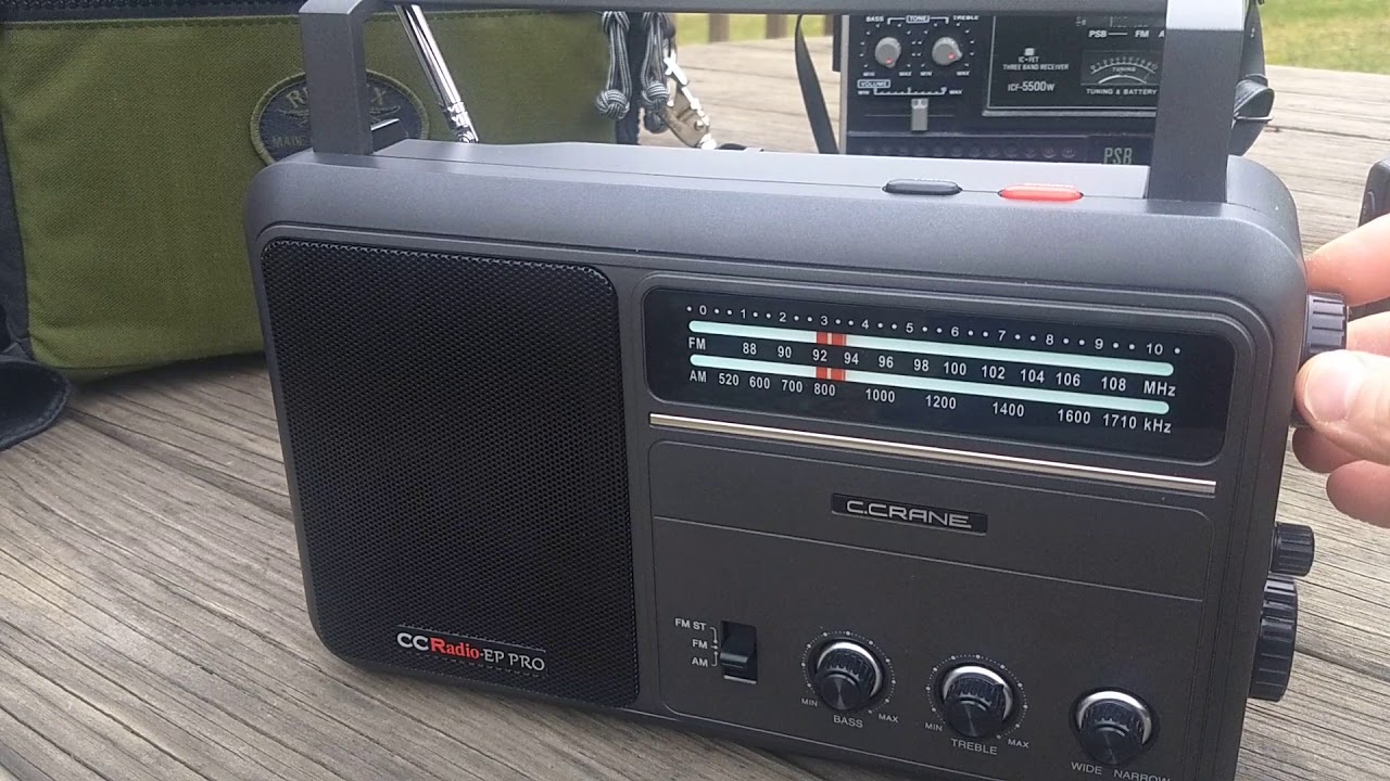 C. Crane CCRadio-EP Pro FM band scanning, muting