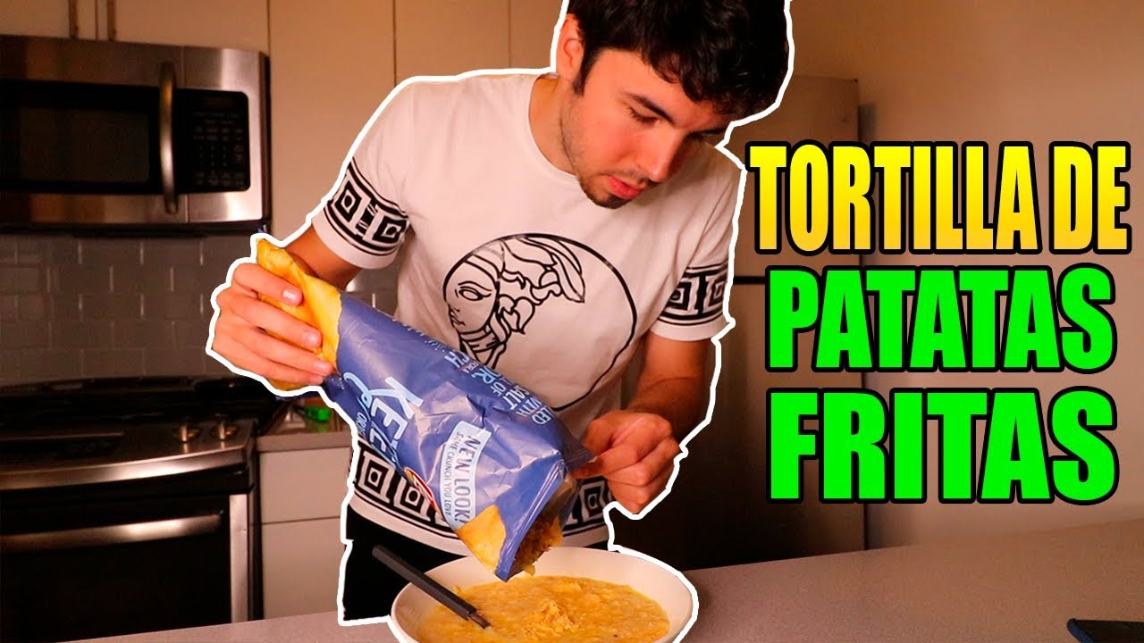 👉 MI PRIMER VIDEO DE COCINA!! (TORTILLA DE PATATAS FRITAS)