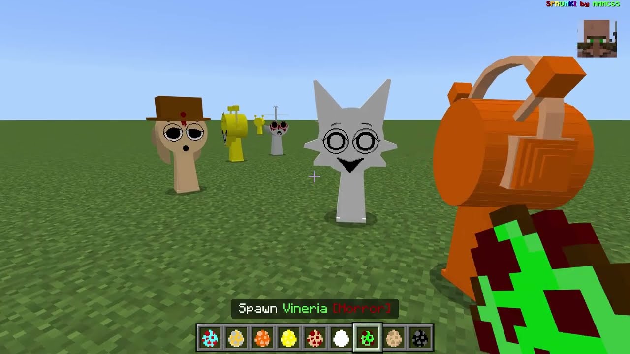 Sprunki ADDON in Minecraft PE