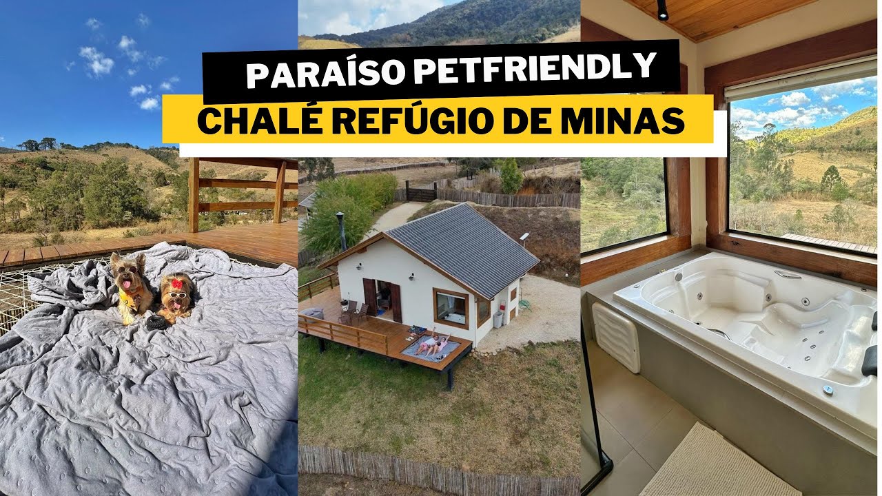 Chalé Petfriendly em Sapucaí Mirim/MG