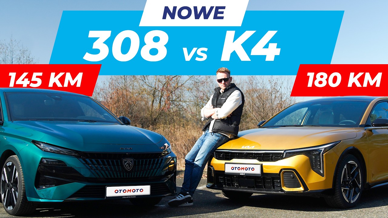 Hatchbacki mają się dobrze | Kia K4 vs Peugeot 308 | OML