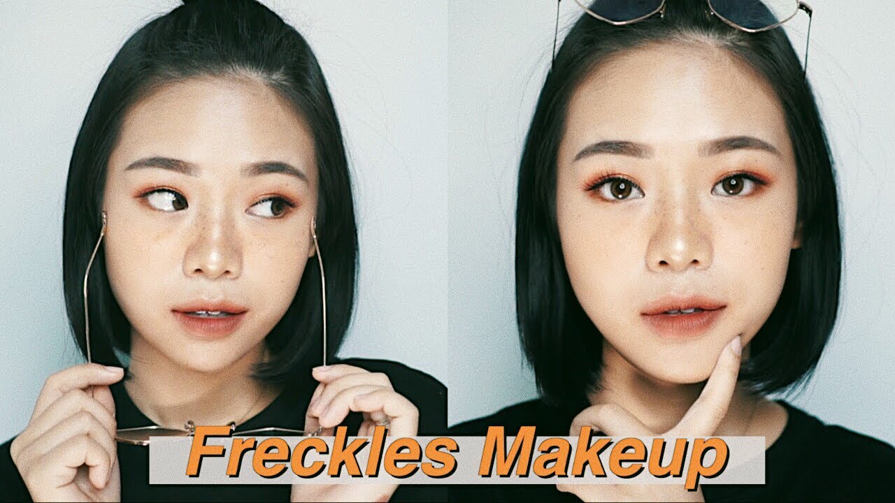 Cute Freckles Makeup Tutorial + DearMe Beauty Lip Coat Swatches