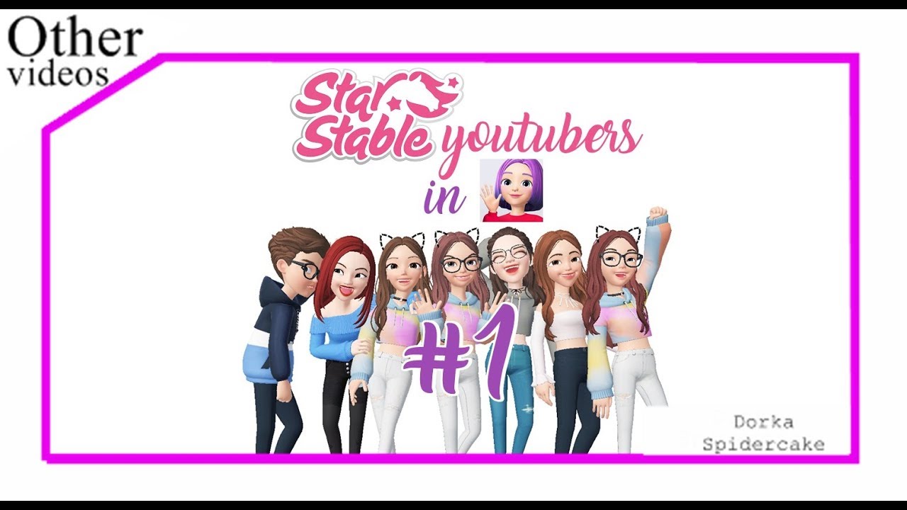 SSO Youtubers in ZEPETO!&hearts; #1 (Corinne Misthill,Evelina Mclake,Denise Wisestorm,Lorett)