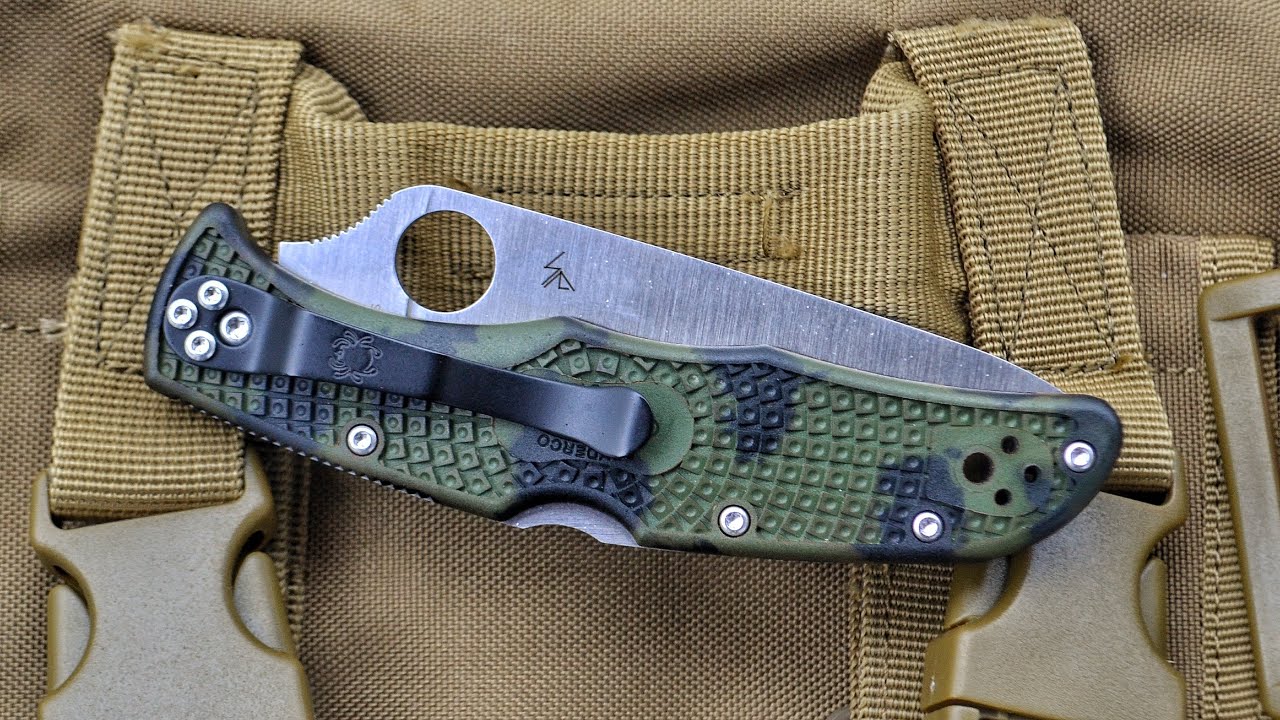 Spyderco Endura Zome Green обзор + тест