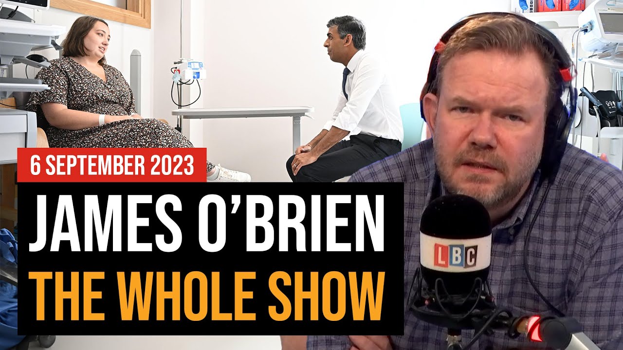 'As predicted, they're now coming for the sick' | James O'Brien - The Whole Show