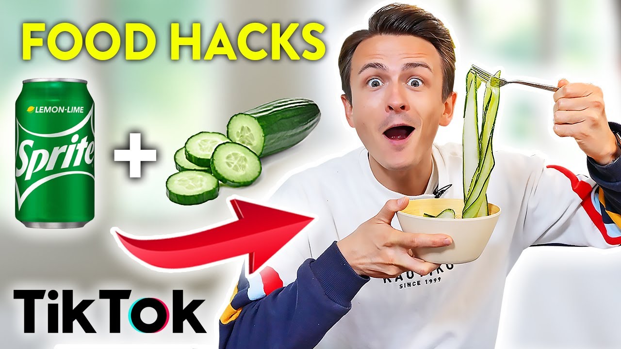 Virale TikTok FOOD HACKS & Rezepte ausprobiert! 🥒👨‍🍳 (Teil 2)