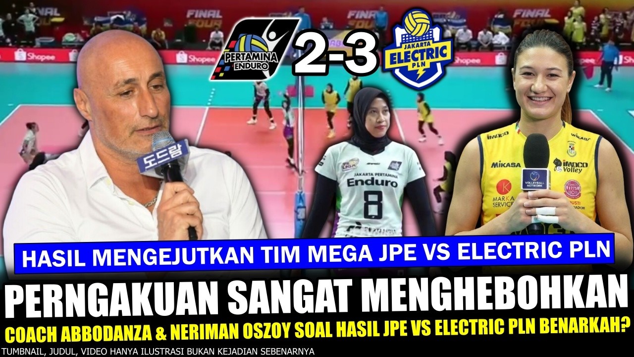 🔴KEJUTAN LAGA PERDANA! Marcello Abbondanza Ngaku Jujur Gini Megawati Hangestri JPE vs Electric PLN❓