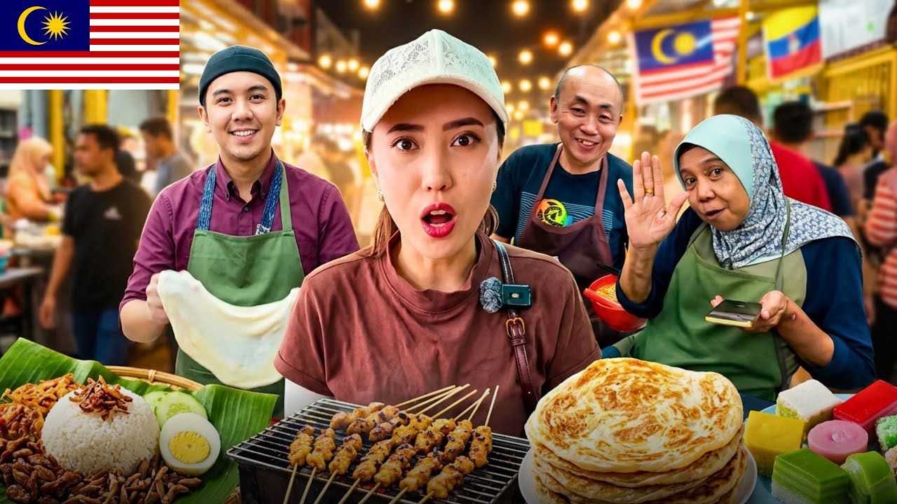 I Didn&rsquo;t Expect THIS from Malaysia | My First Unreal Street Food Experience KL 🇲🇾