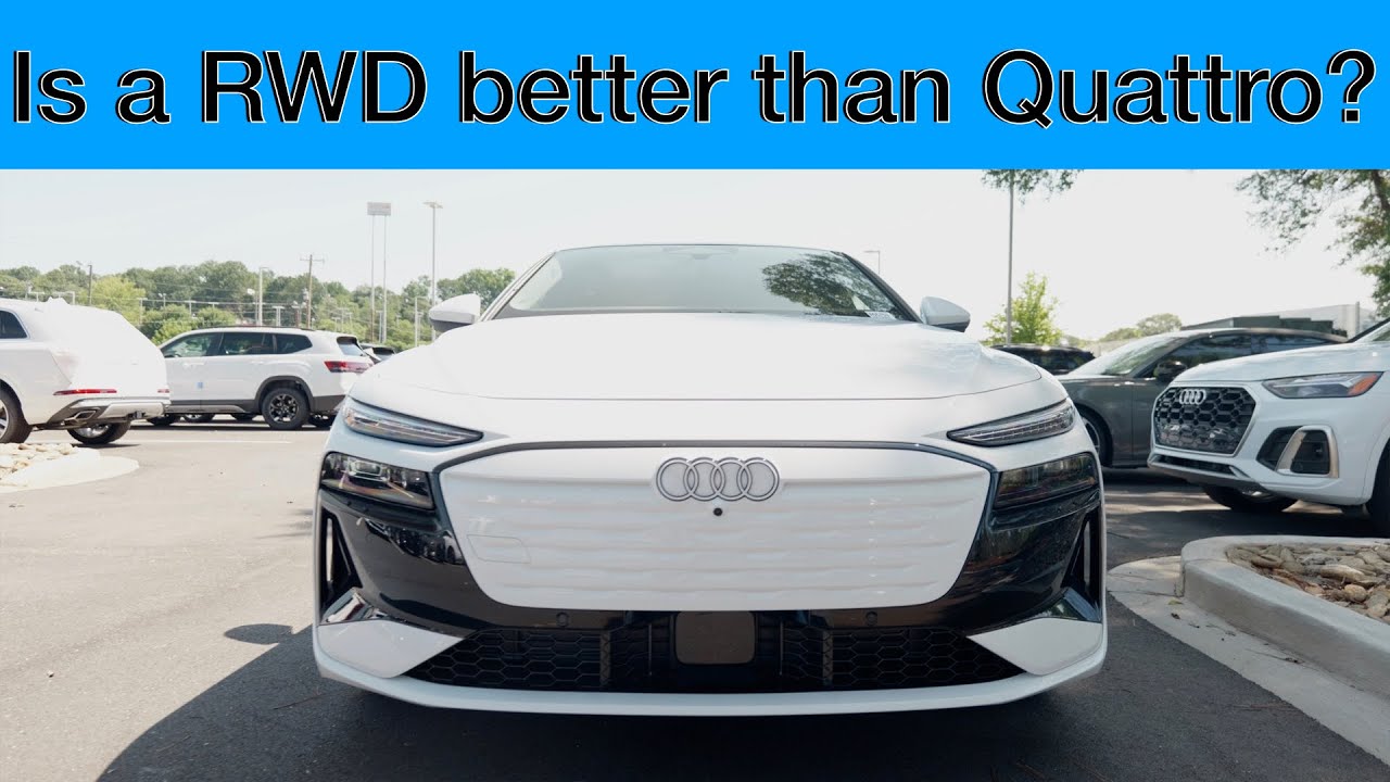 My First Drive of the 2025 A6 e-Tron RWD.