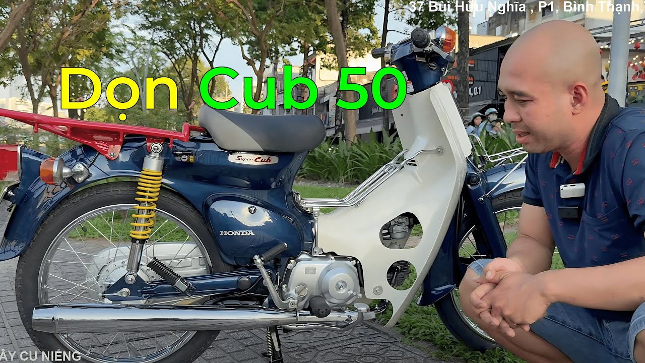 Xe Cub 50 Dọn 