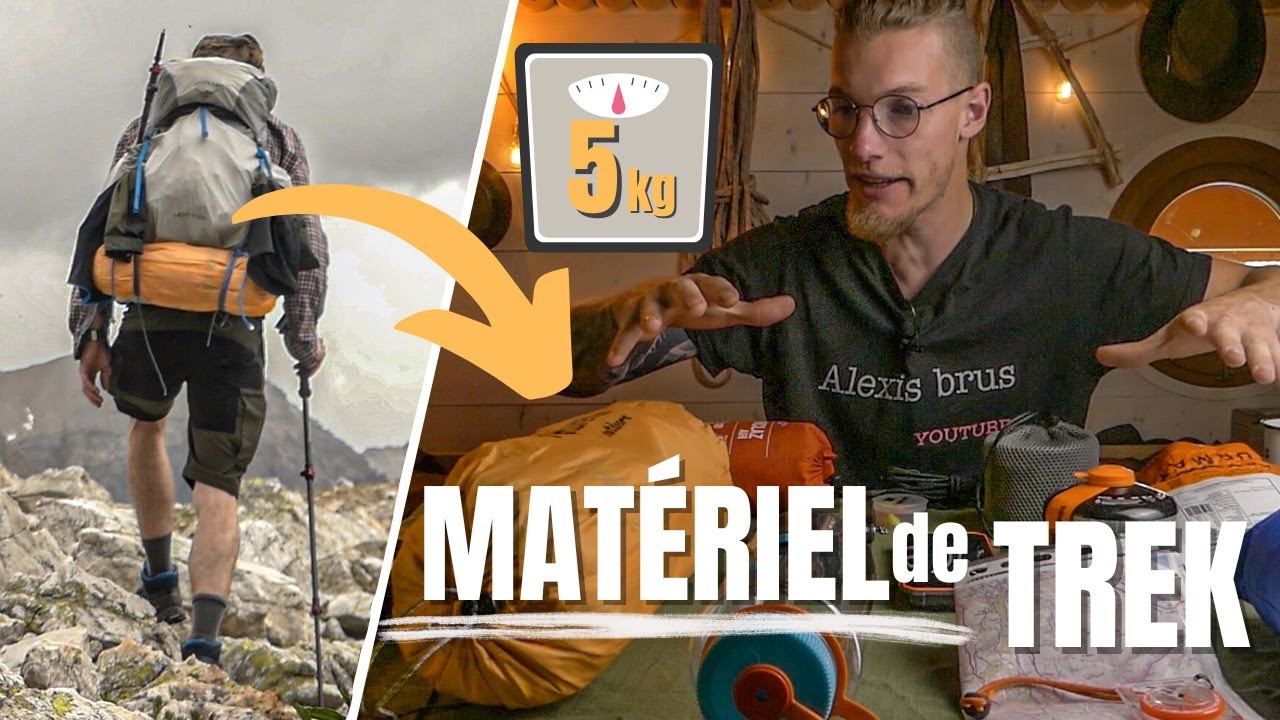 MATÉRIEL POUR 3 JOURS DE MONTAGNE (5kg) | Trek tour du mont Thabor