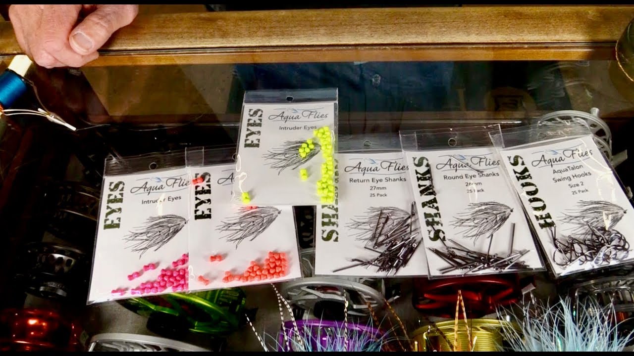 Intruder Eyes, Shanks, and Hooks from Aqua Flies
