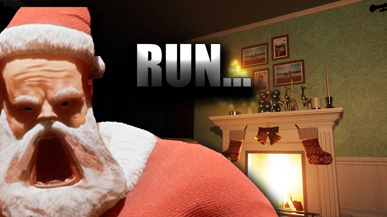 Santa but he KIDNAPS the naughty list...