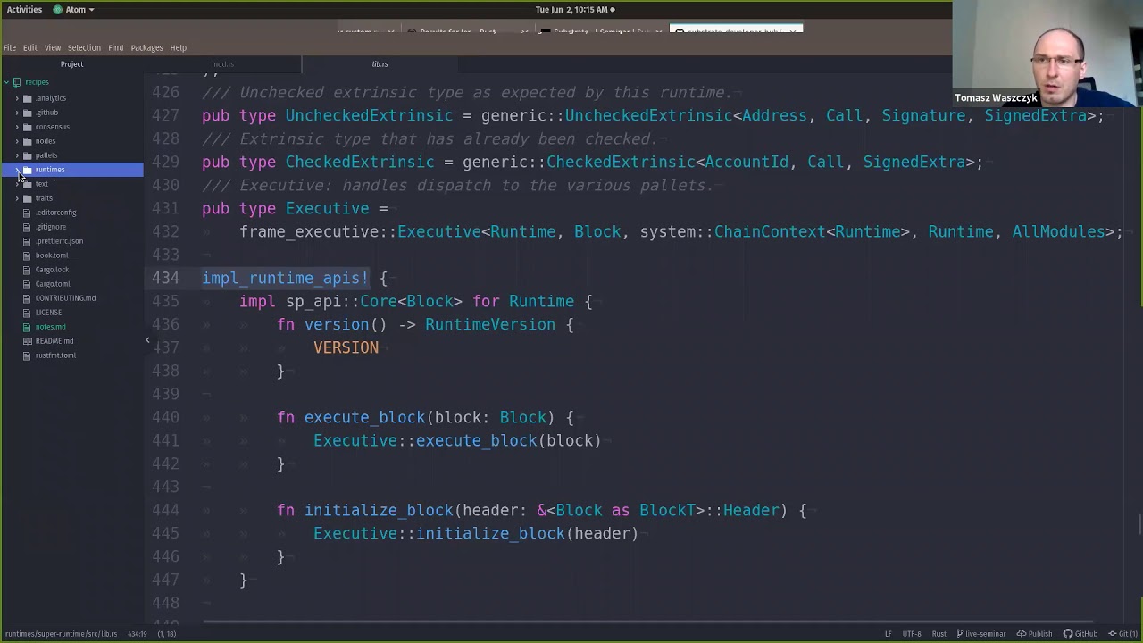 Pallet Coupling, Runtime Upgrades, and Storage Migrations | Substrate Seminar | Archives