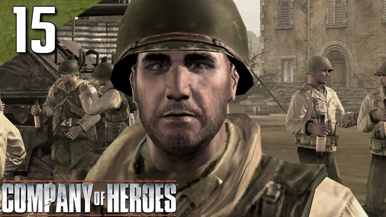 Company of Heroes: 100% (Expert) Walkthrough Part 15 - Chambois (No Commentary)